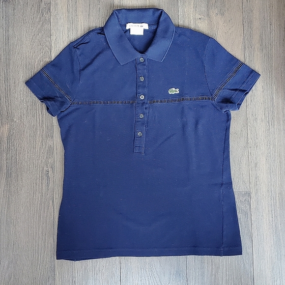 ๐ 4X HOST PICK ๐ Lacoste ๐ Cotton Polo Shirt ๐ - Picture 13 of 16